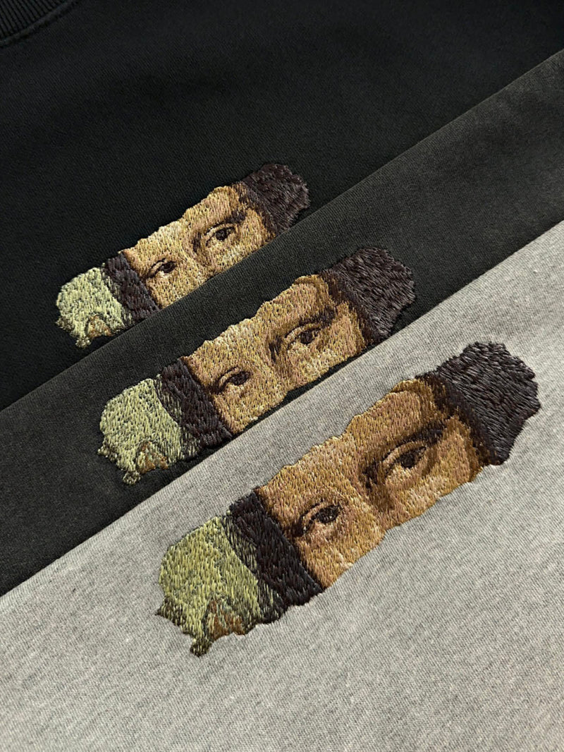 MONA LISA - Embroidered