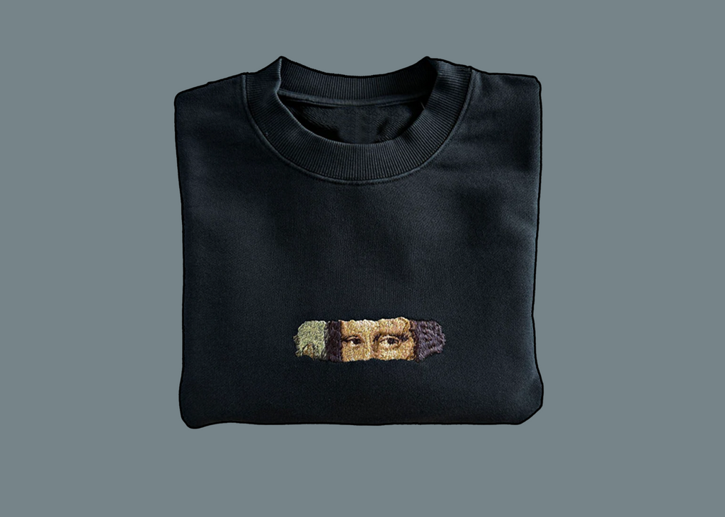 MONA LISA - Embroidered