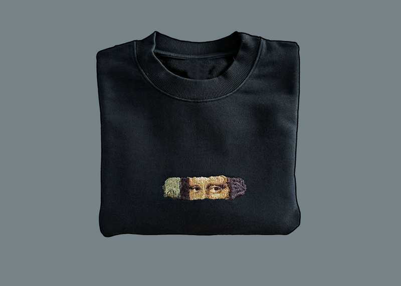 MONA LISA - Embroidered